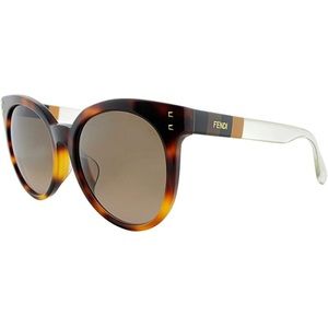 Fendi Pequin Cat-eye tortoise brown sunglasses